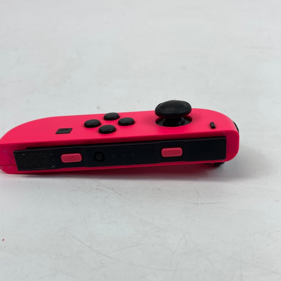 Nintendo Switch JoyCon Wireless Controller HAC-015 Neon Pink Left