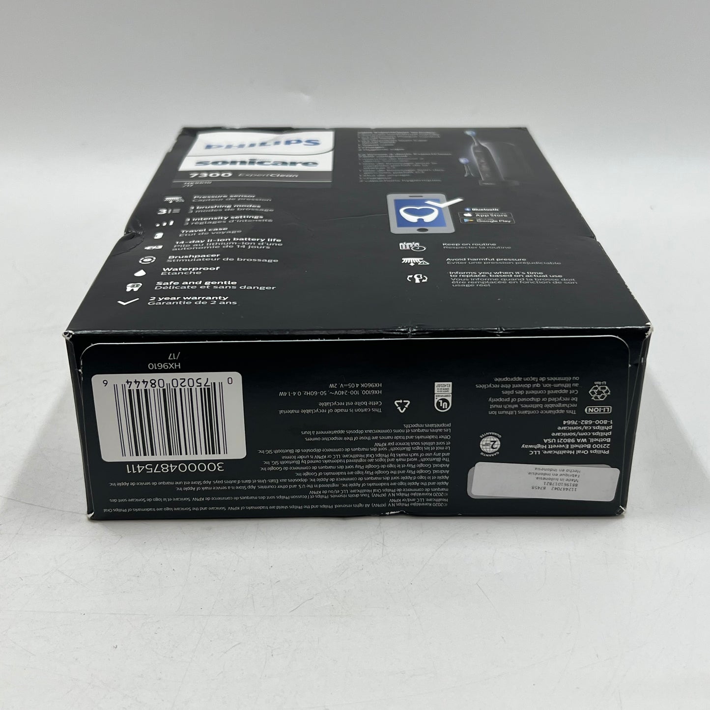 New Philips Sonicare 7300 Electric Toothbrush HX9610/17