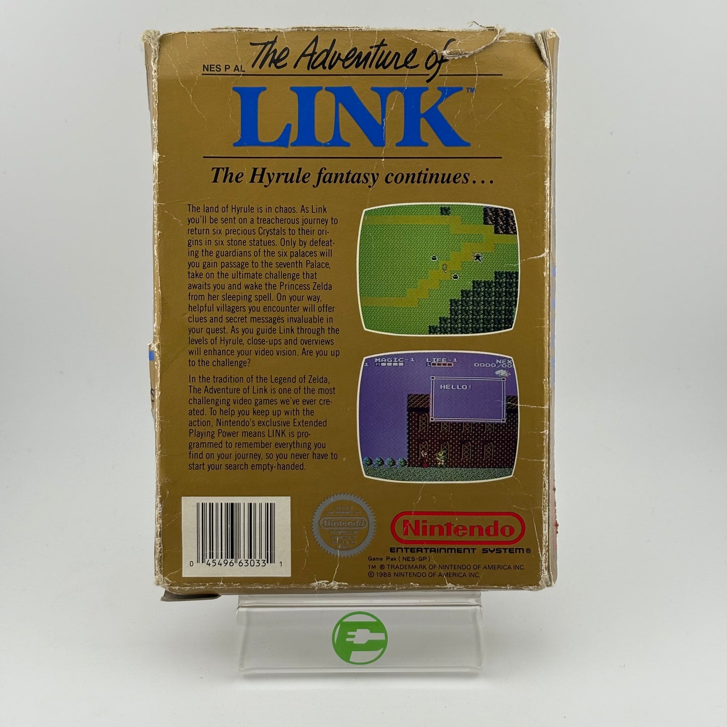 Zelda II The Adventure of Link (Nintendo NES, 1988)