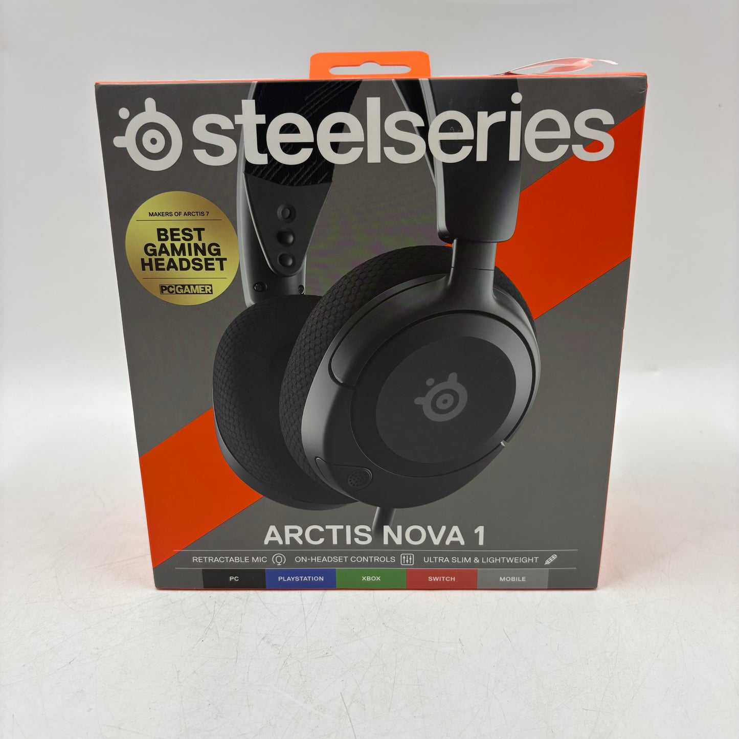 New Steelseries Arctis Nova 1 Gaming Headset Black 61606