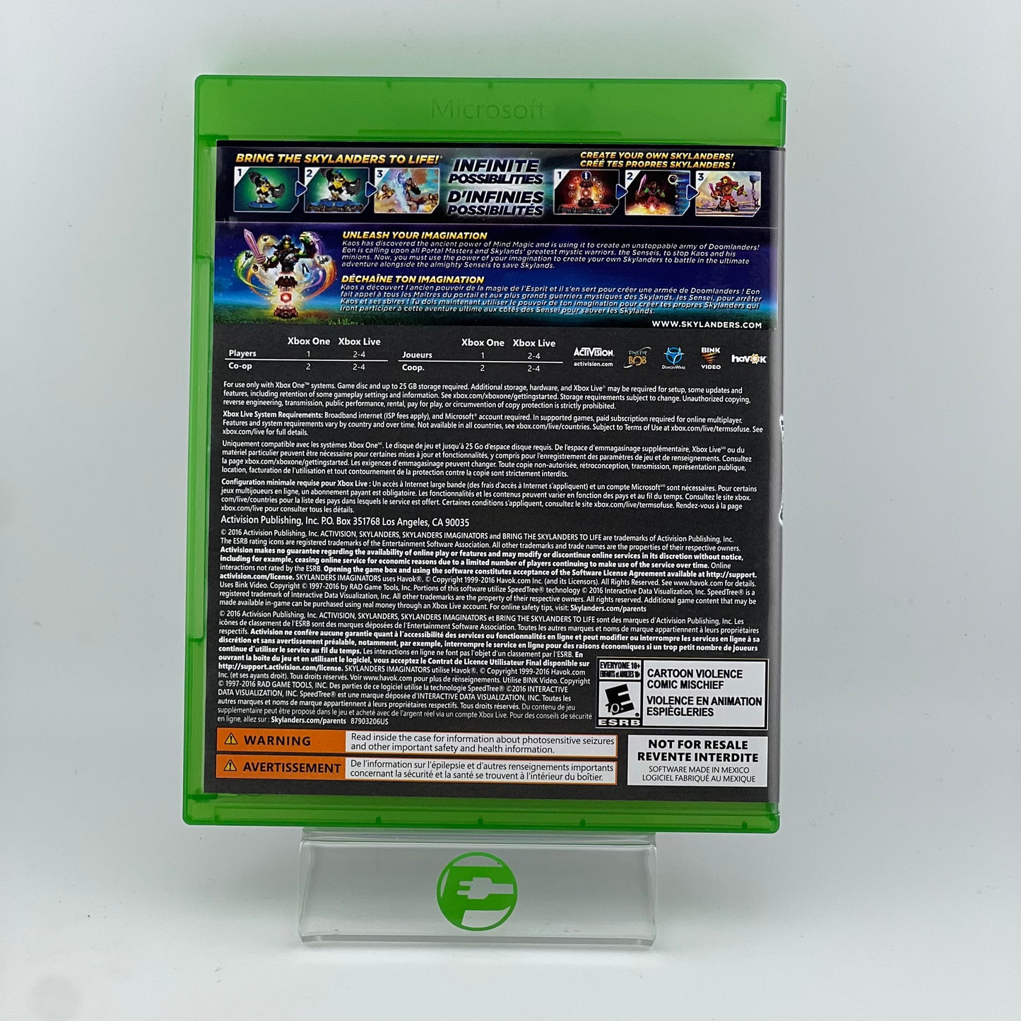 Skylanders Imaginators (Microsoft Xbox One, 2016)