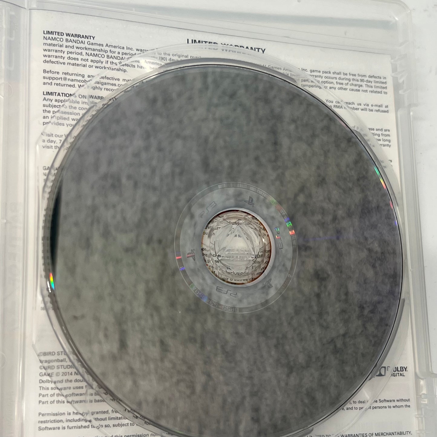 Dragon Ball Z: Battle of Z (Sony PlayStation 3 PS3, 2014)