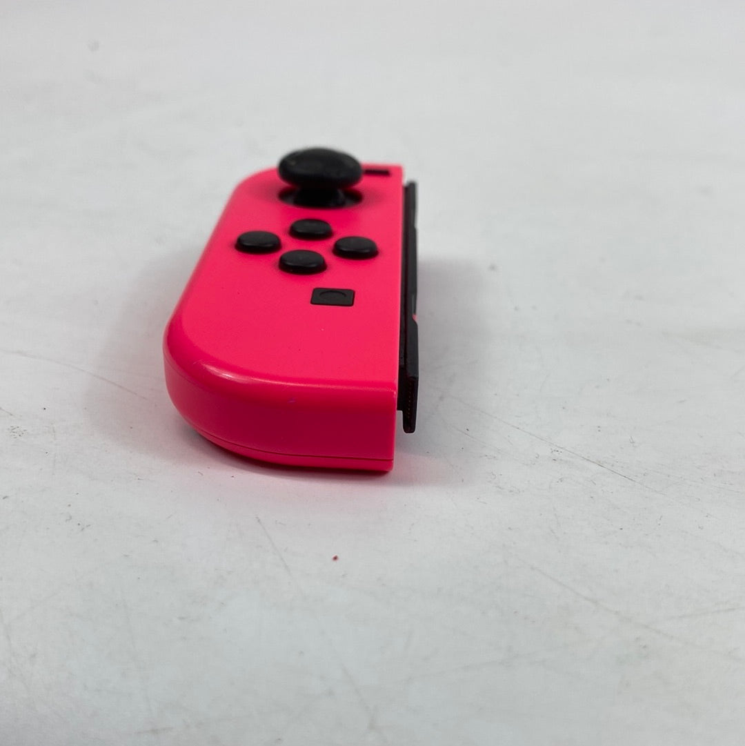 Nintendo Switch JoyCon Wireless Controller HAC-015 Neon Pink Left