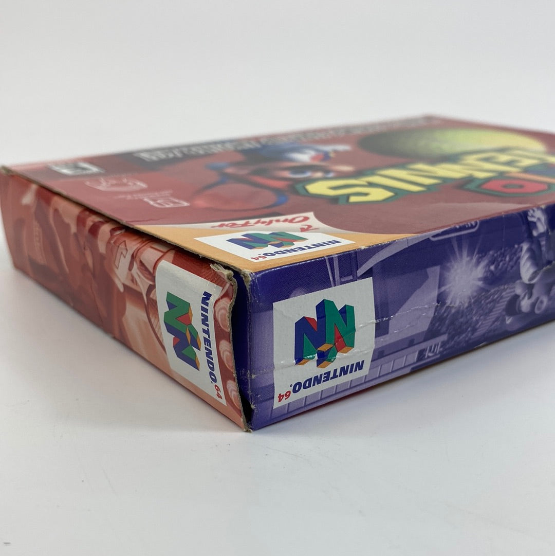 Mario Tennis (Nintendo 64, 2000) with Manual and Box