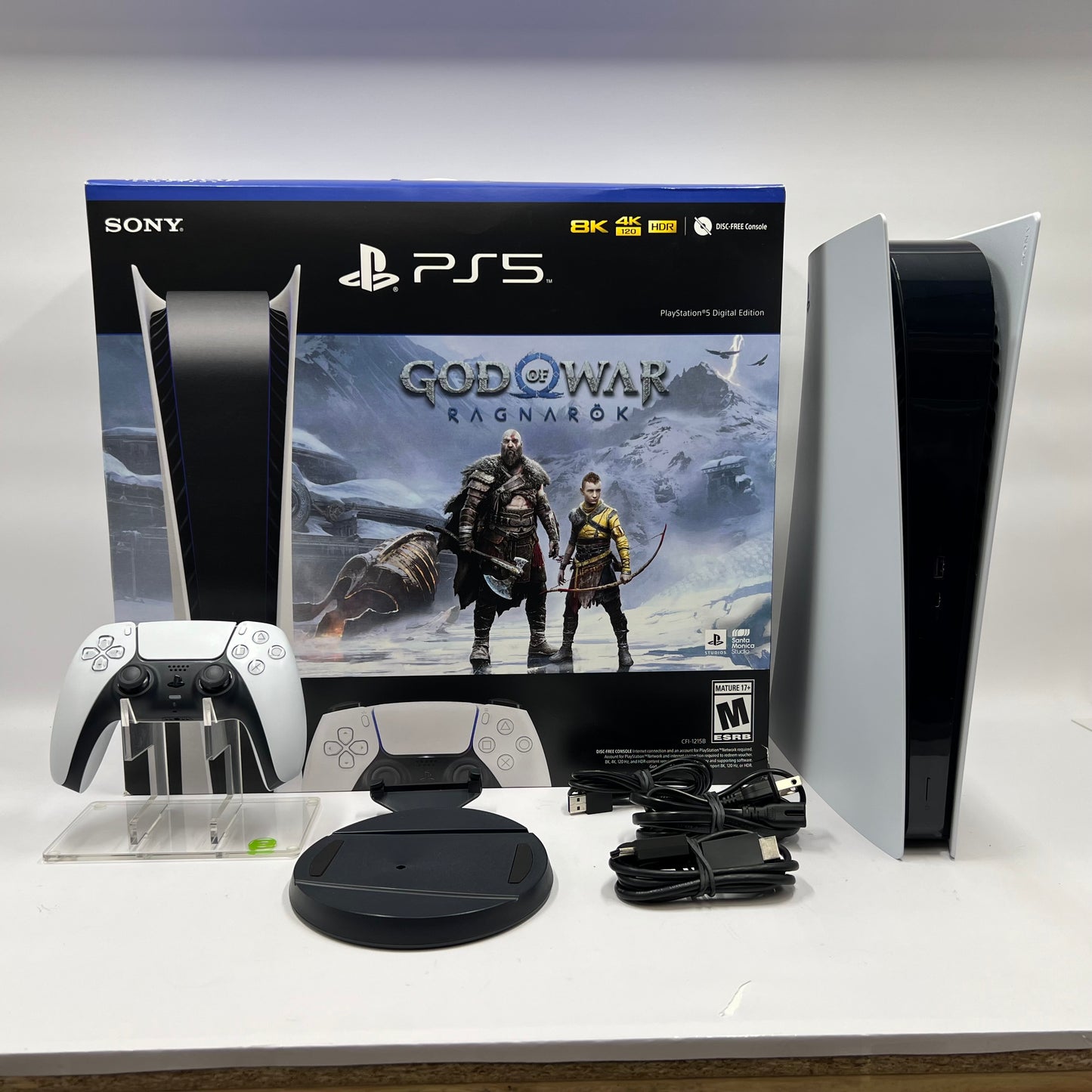Sony PlayStation 5 Digital Edition PS5 1TB White Gaming System CFI-1215B