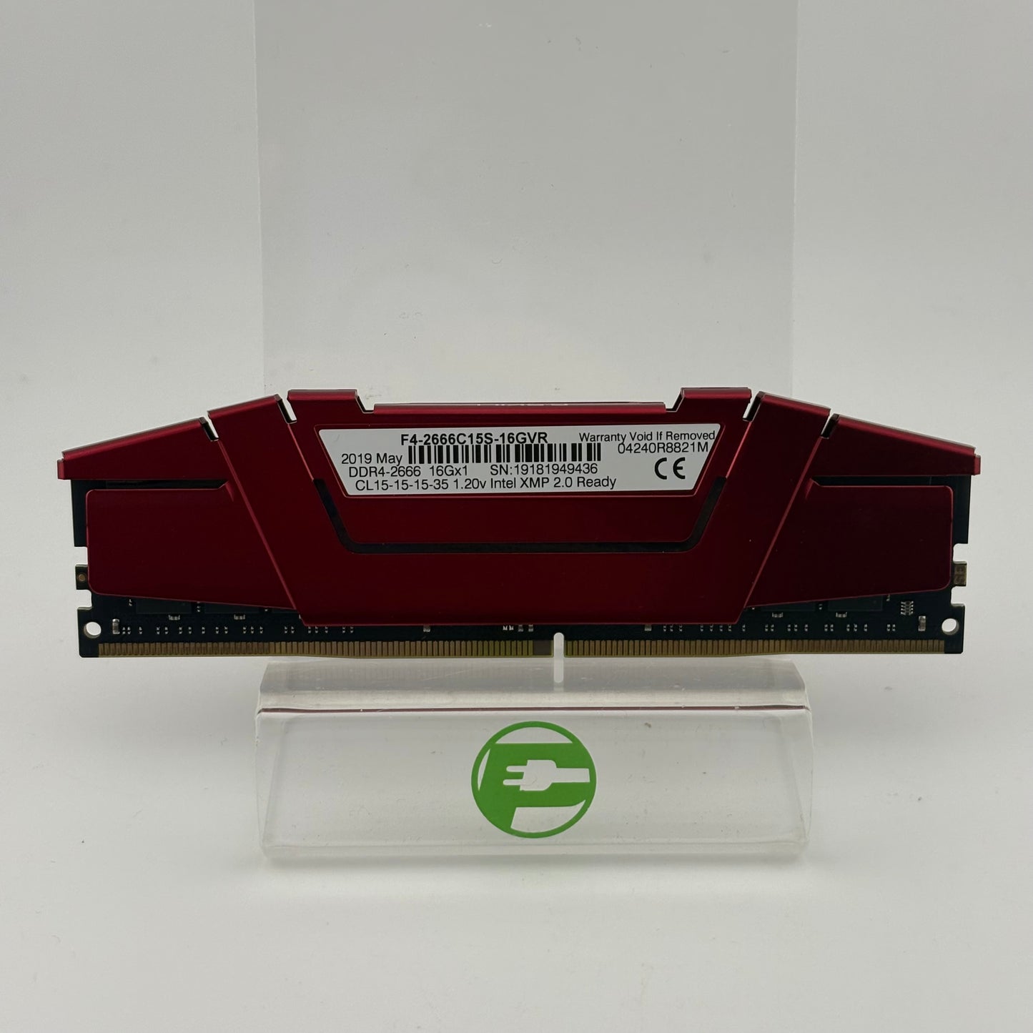 G.Skill RipJaws V 16GB (1x16GB) RAM DDR4 2666MHz F4-2666C15S-16GVR