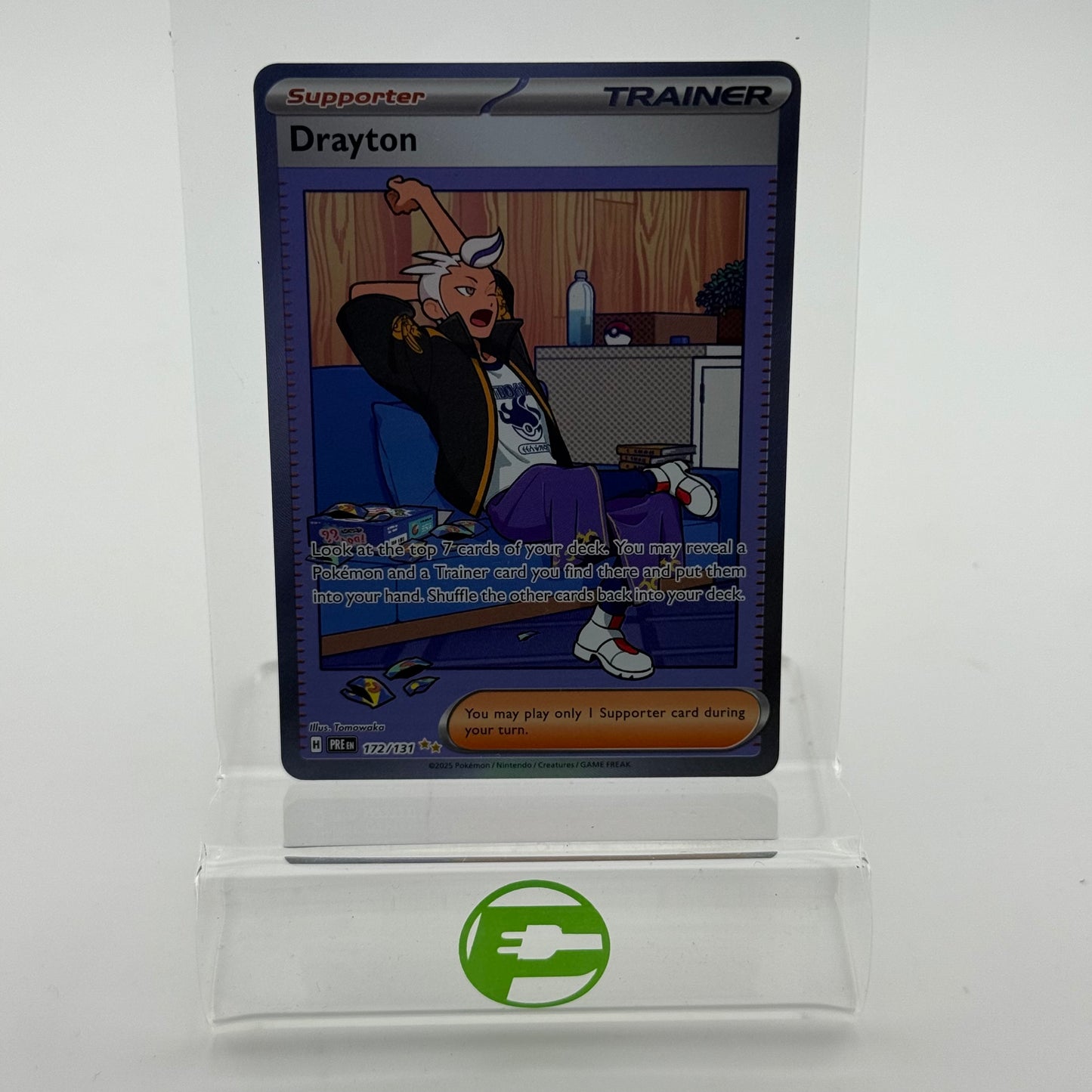 Pokémon TCG Drayton #172 Prismatic Evolutions Trading Card 172/131