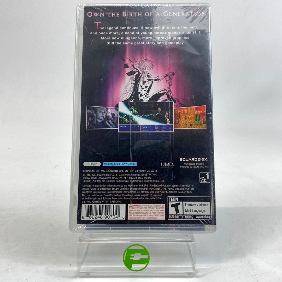 New Final Fantasy II (Sony PlayStation Portable PSP, 2007)