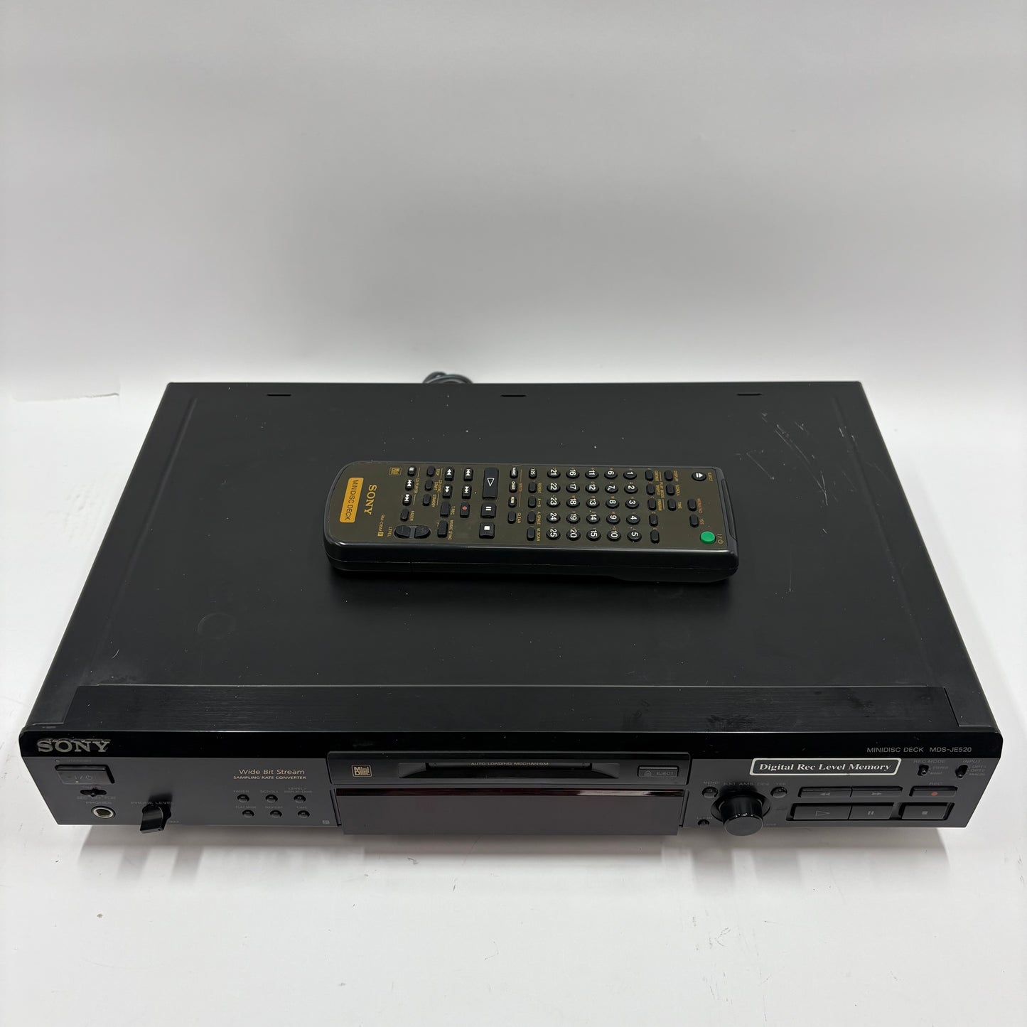 Sony MDS-JE520 Minidisc Deck