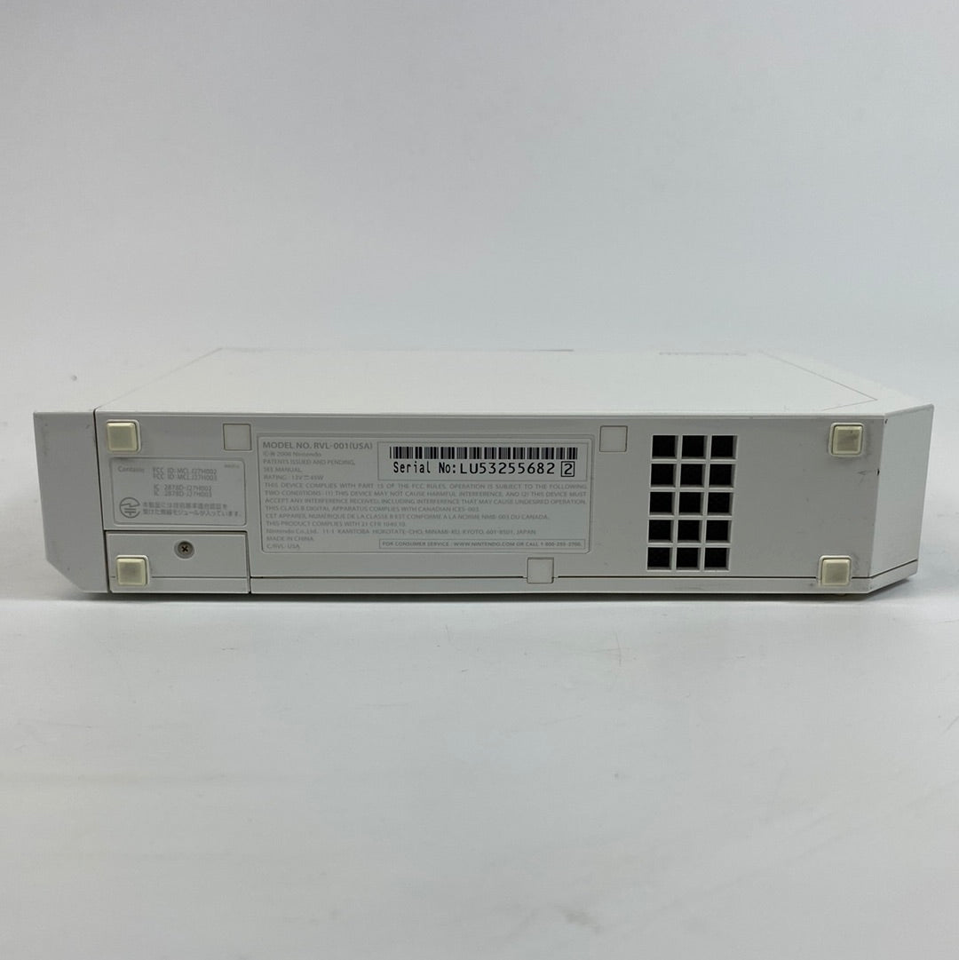 Nintendo Wii Game Console GameCube Backwards Compatible White RVL-001