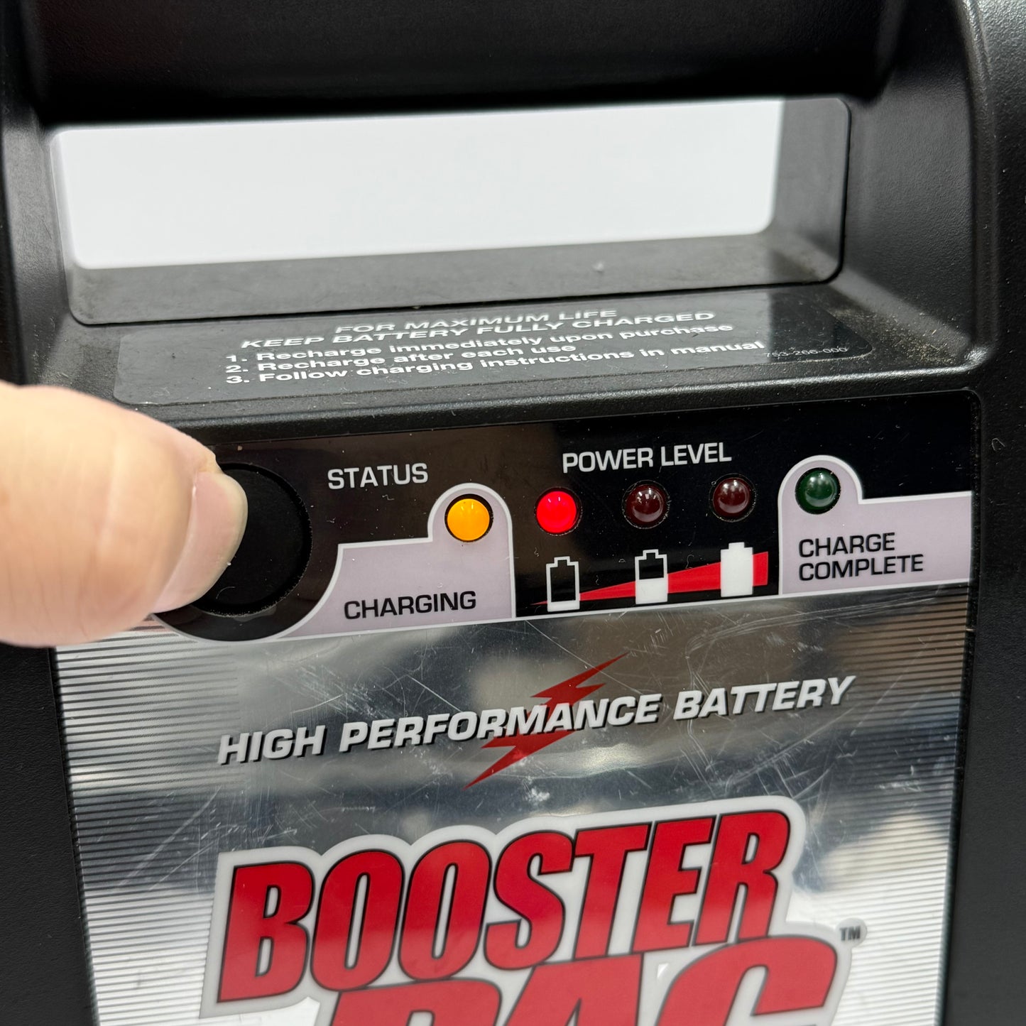 Booster Pac ES5000 Car Jumper Battery 753-585-019