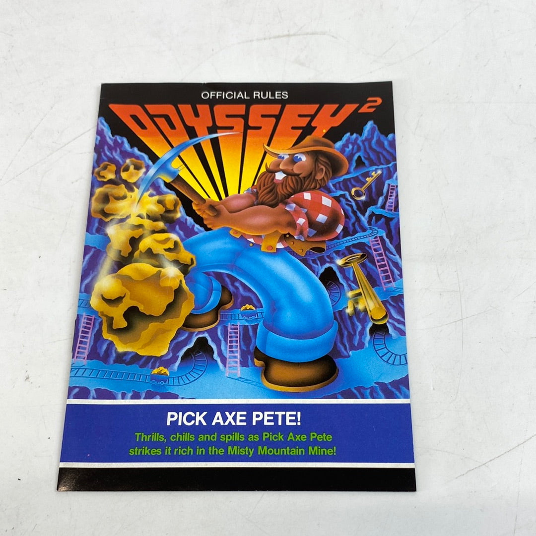 Pick Axe Pete (Magnavox Odyssey 2, 1982)