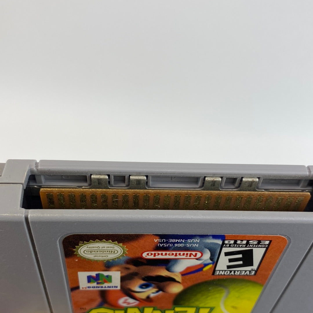 Mario Tennis (Nintendo 64, 2000) with Manual and Box