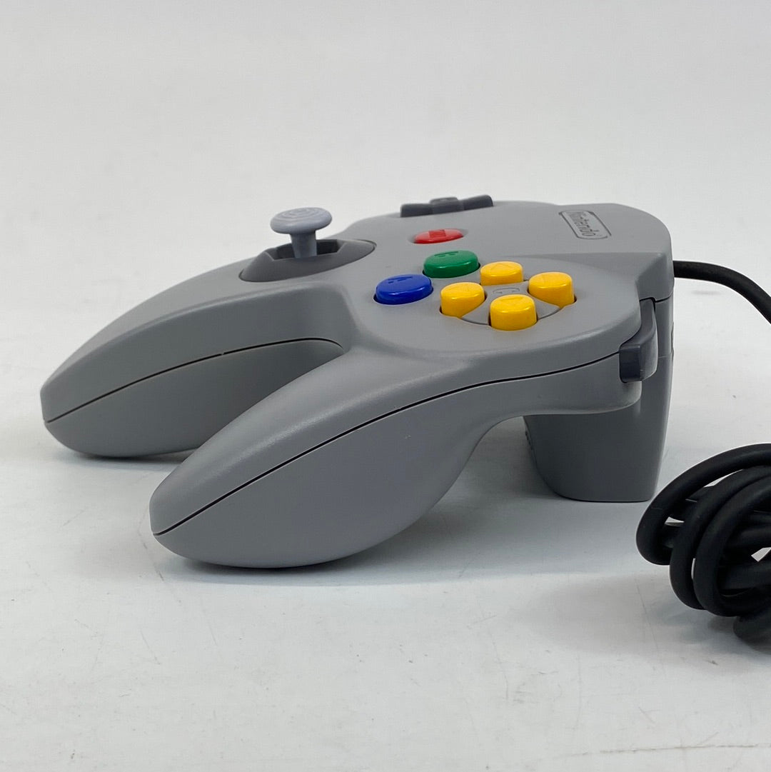 Nintendo 64 N64 Original Wired Controller NUS-005 Gray