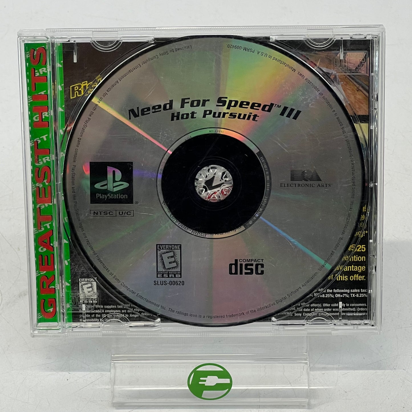 Need for Speed 3 Hot Pursuit (Sony PlayStation 1 PS1, 1997)