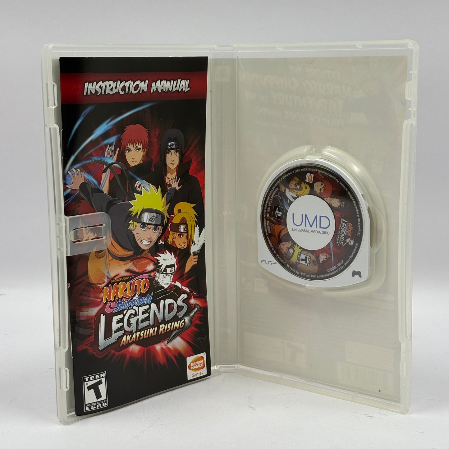 Naruto Shippuden Legends: Akatsuki Rising (Sony PlayStation Portable PSP, 2009)