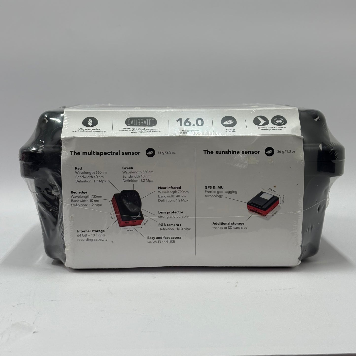 New Parrot Sequoia Drone MultiSpectral Camera V1.5.0