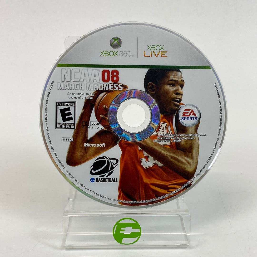 NCAA March Madness 08 (Microsoft Xbox 360, 2007)