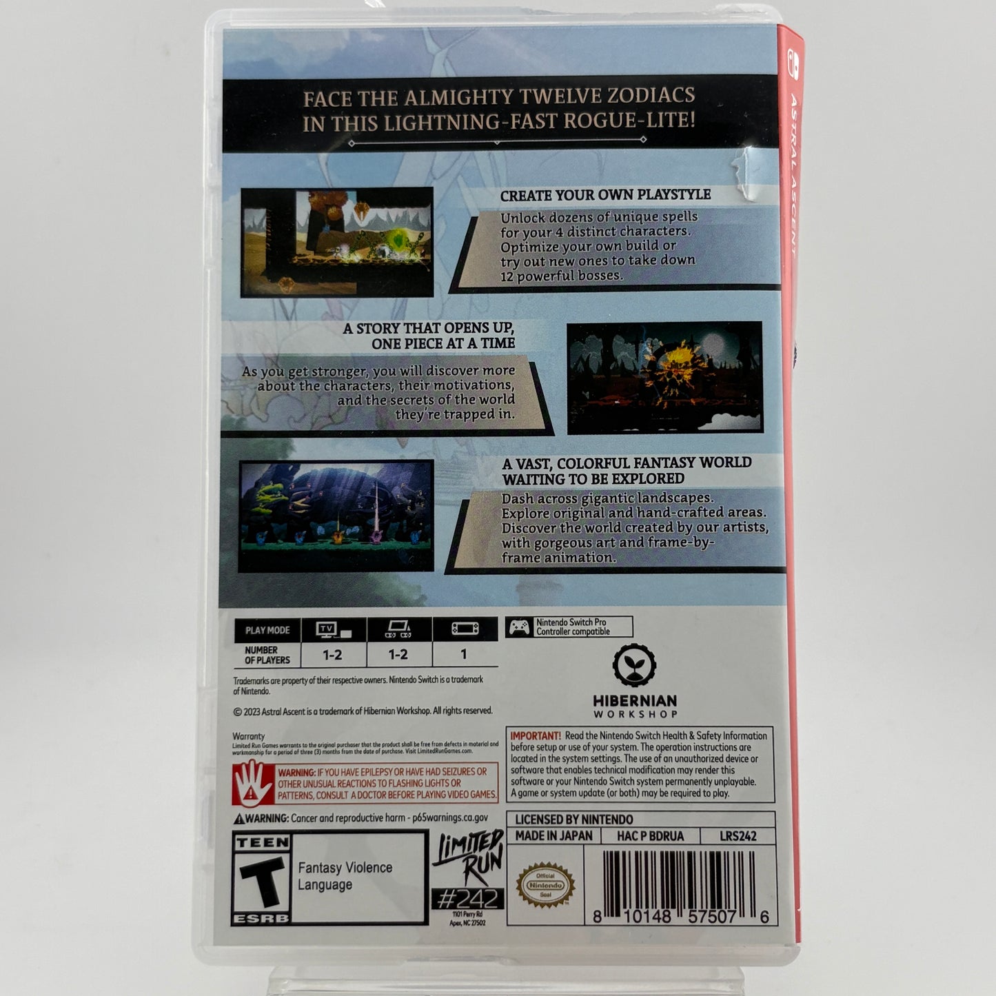 Astral Ascent (Nintendo Switch, 2024)