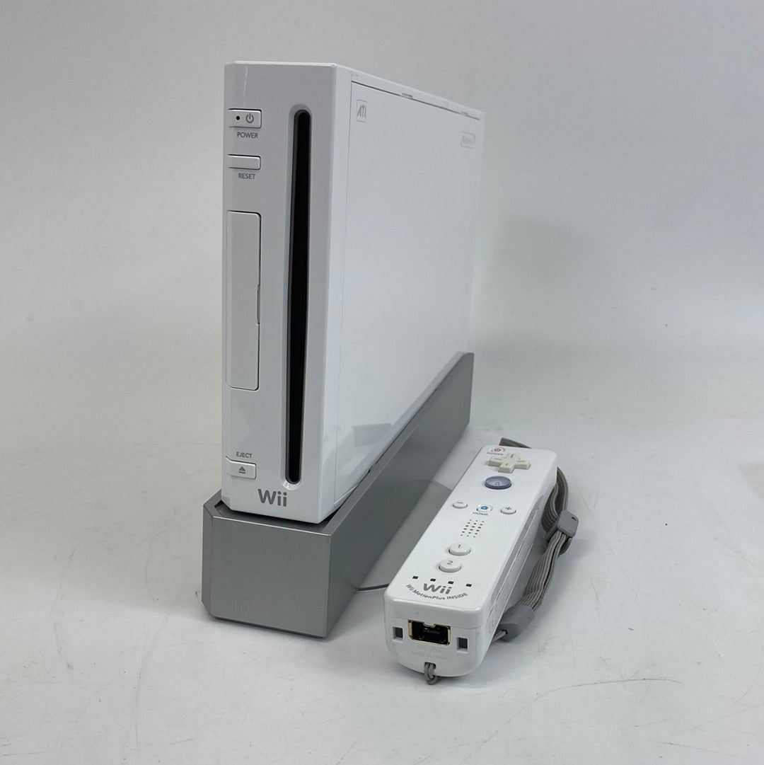 Nintendo Wii Video Game Console RVL-001 White
