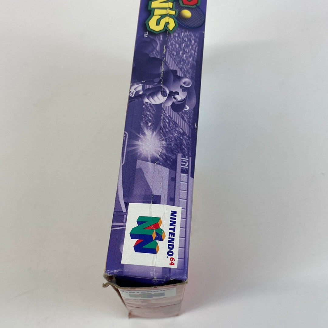 Mario Tennis (Nintendo 64, 2000) with Manual and Box