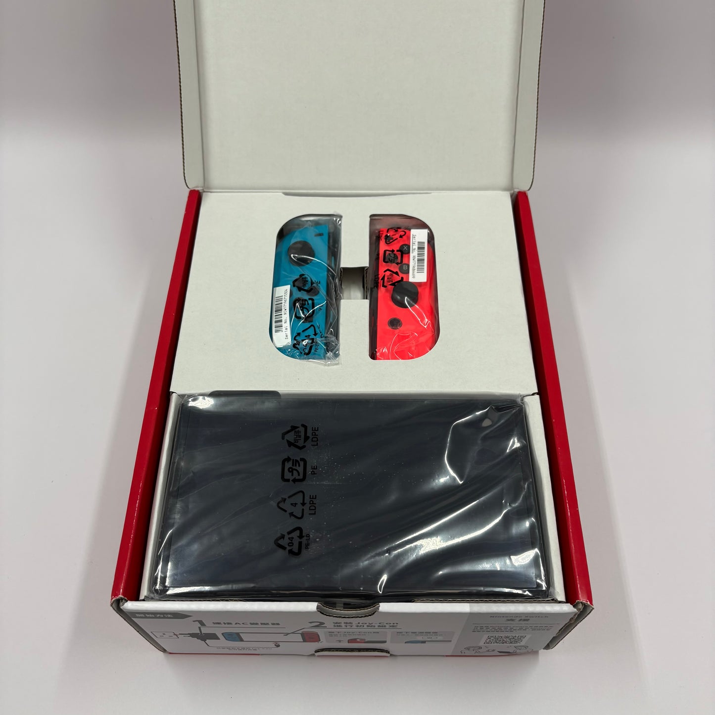 Nintendo Switch OLED Video Game Console HEG-001 White Hong Kong