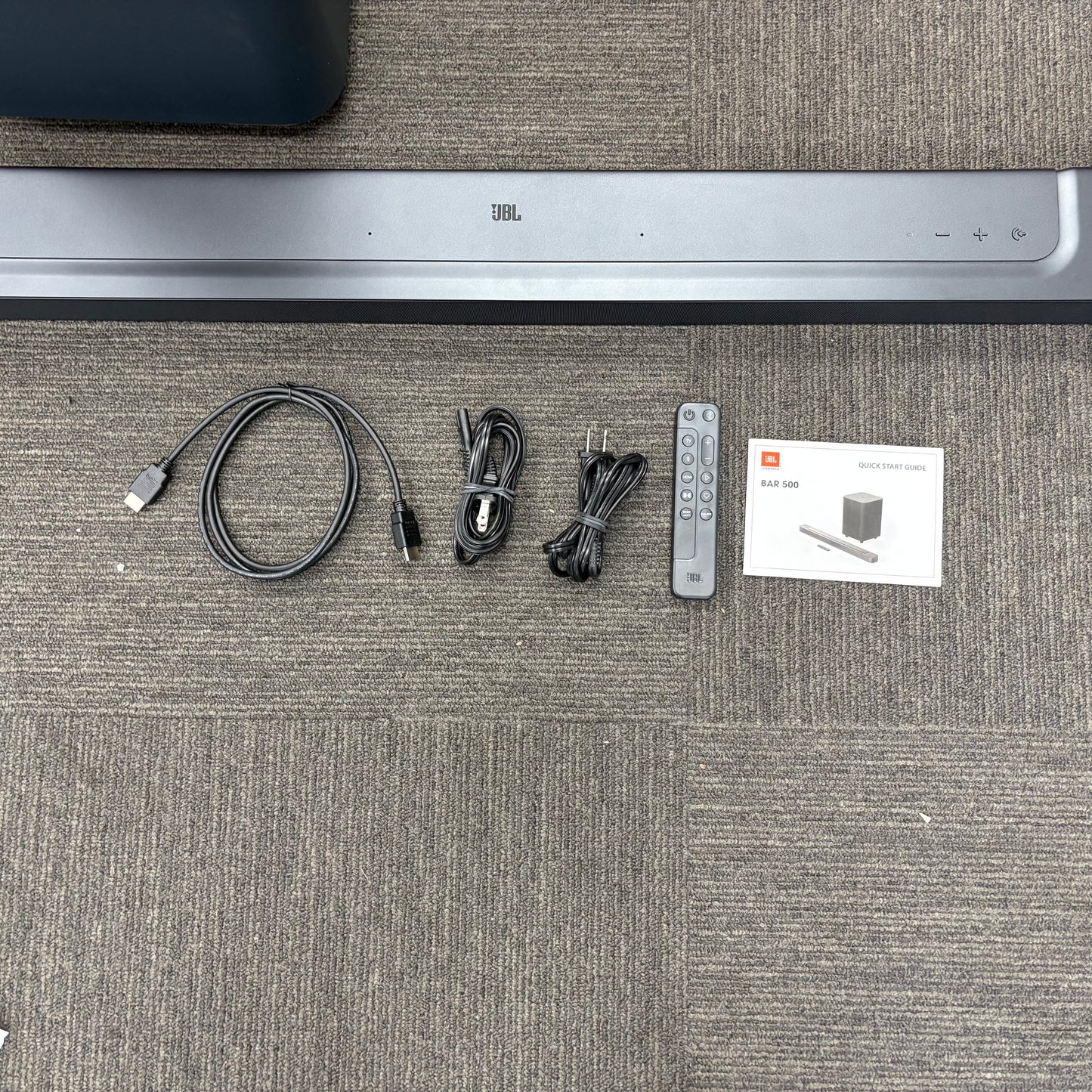 JBL Bar 500 5.1-Channel Soundbar with Wireless Subwoofer Black