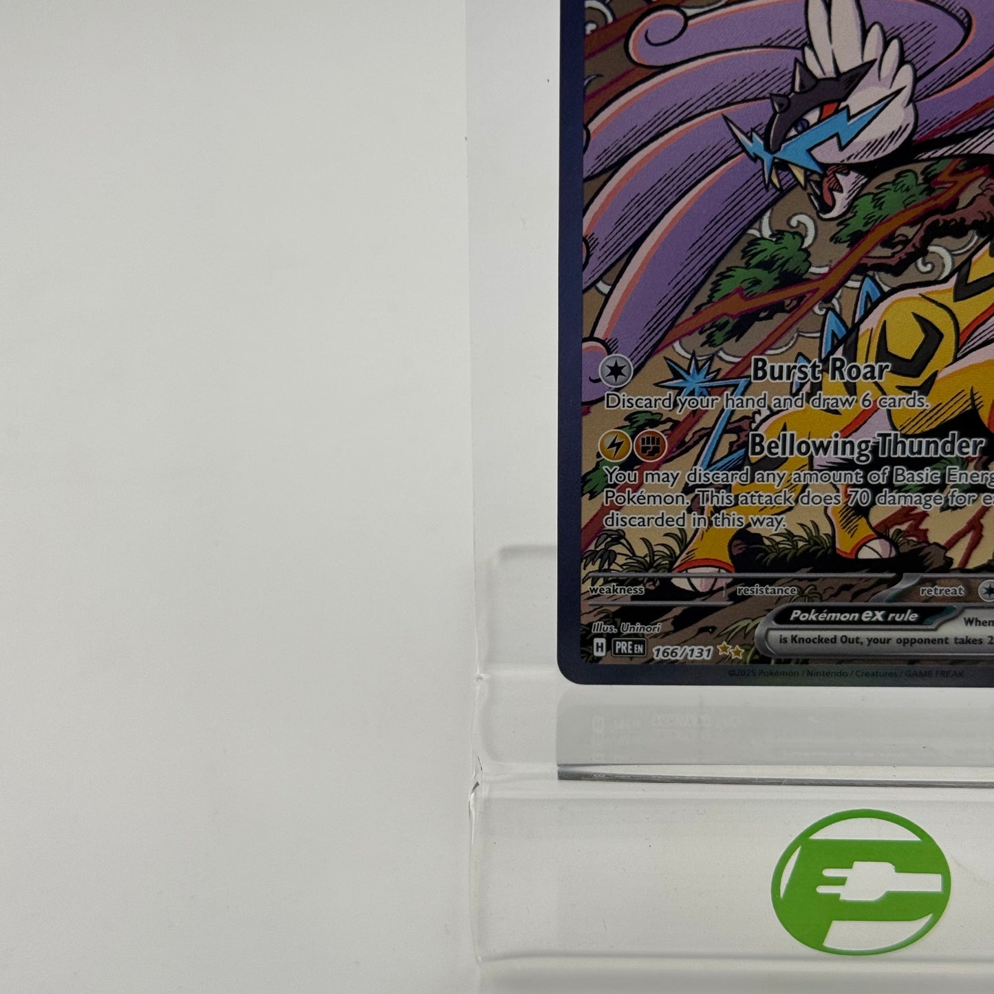Pokémon TCG Raging Bolt EX #166 Prismatic Evolutions Trading Card 166/131