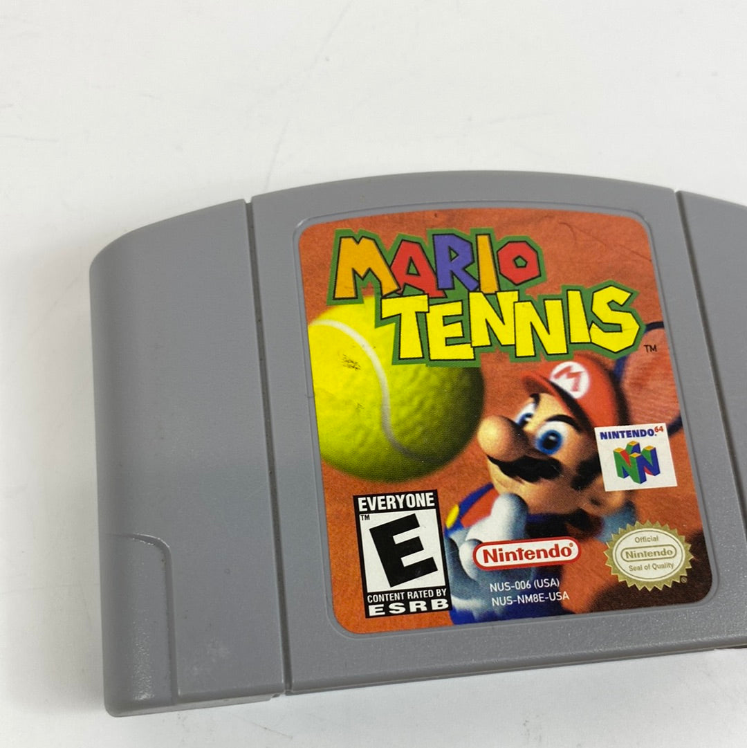 Mario Tennis (Nintendo 64, 2000) with Manual and Box