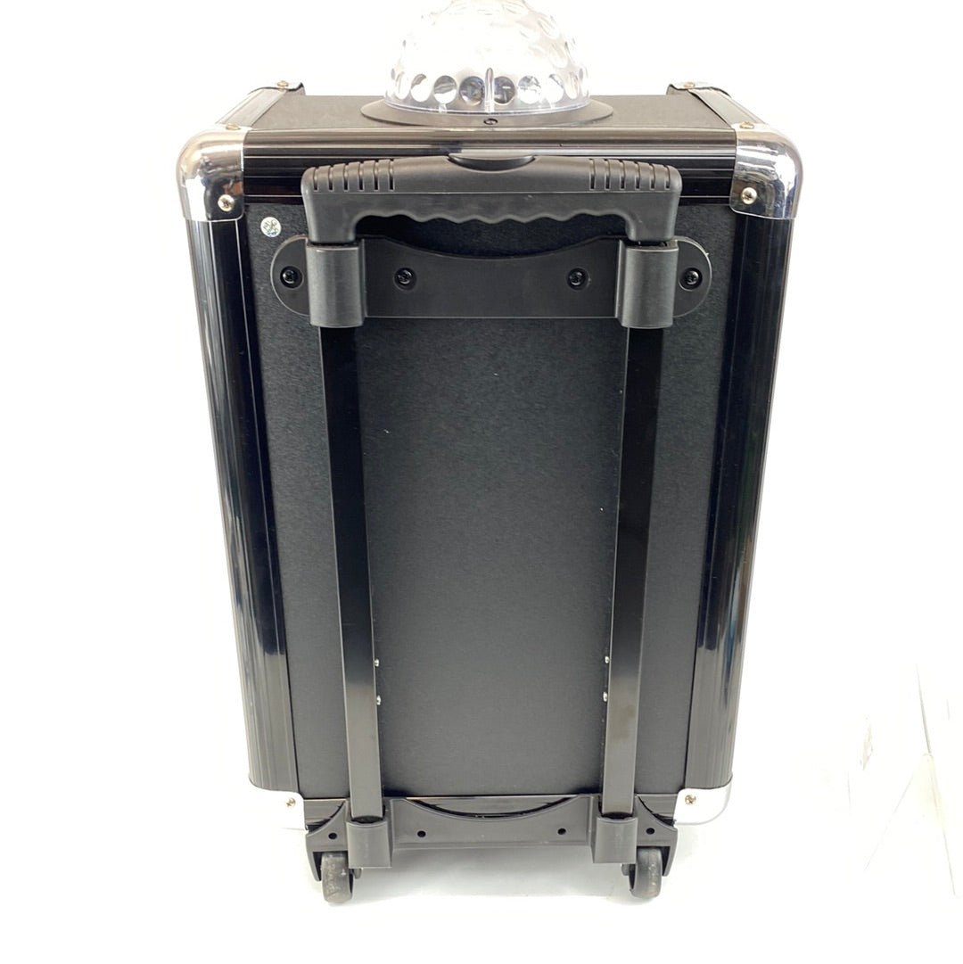 KaraoKing G100 Wireless Karaoke Machine Speaker Disco Ball Bluetooth System with Mics