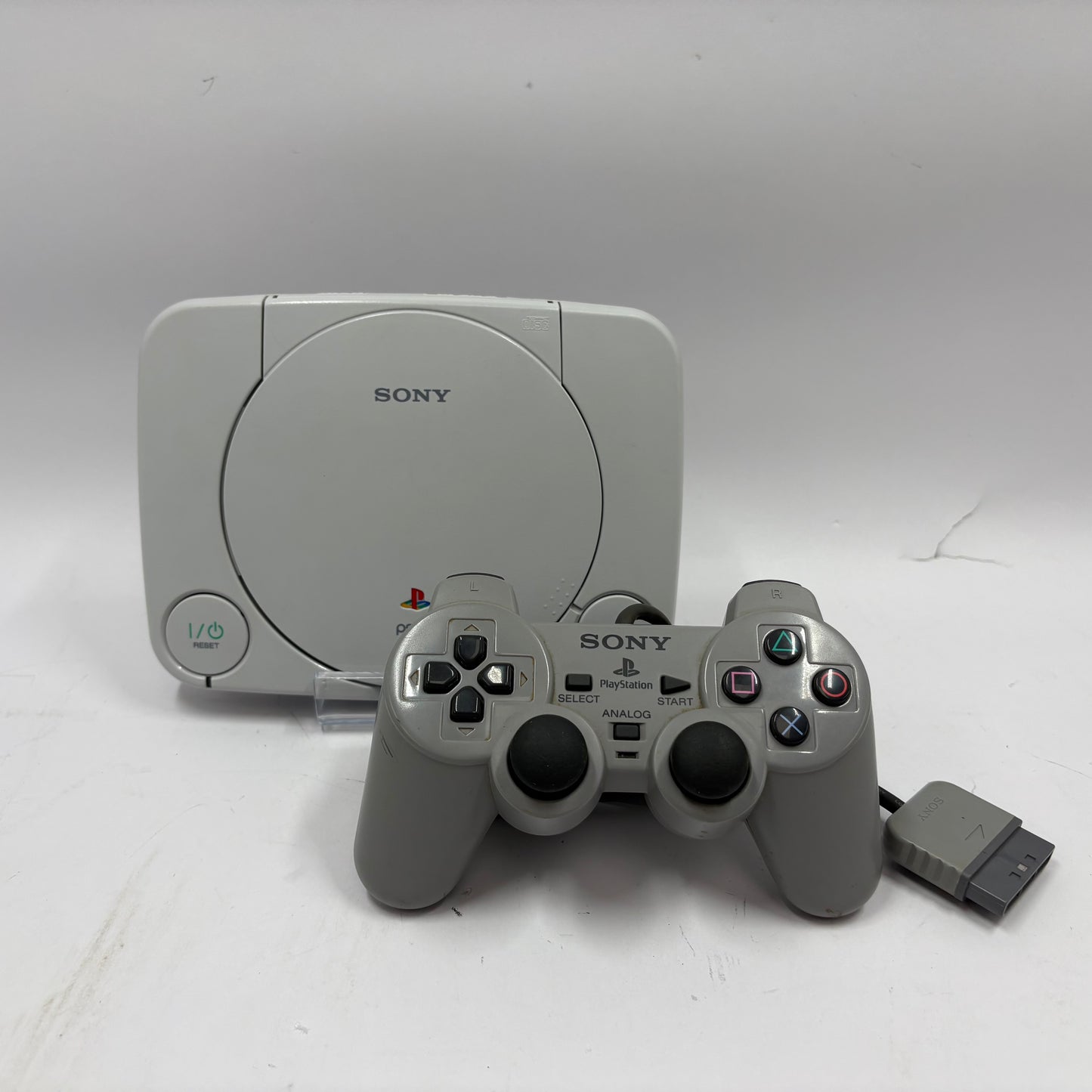 Sony PlayStation 1 PSOne PS1 White Console Gaming System SCPH-101
