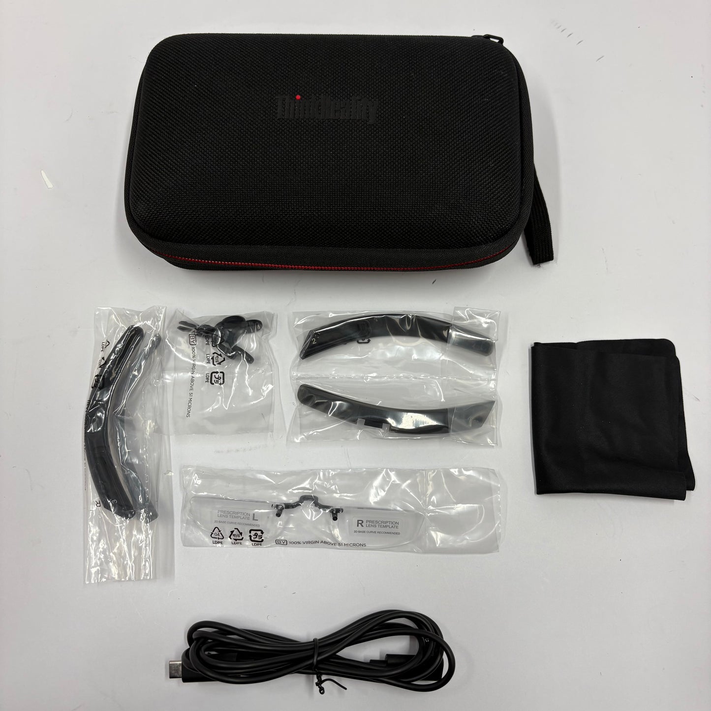 Lenovo ThinkReality A3 Matte Black 20V7Z9AKXX Augemented Reality AR Glasses