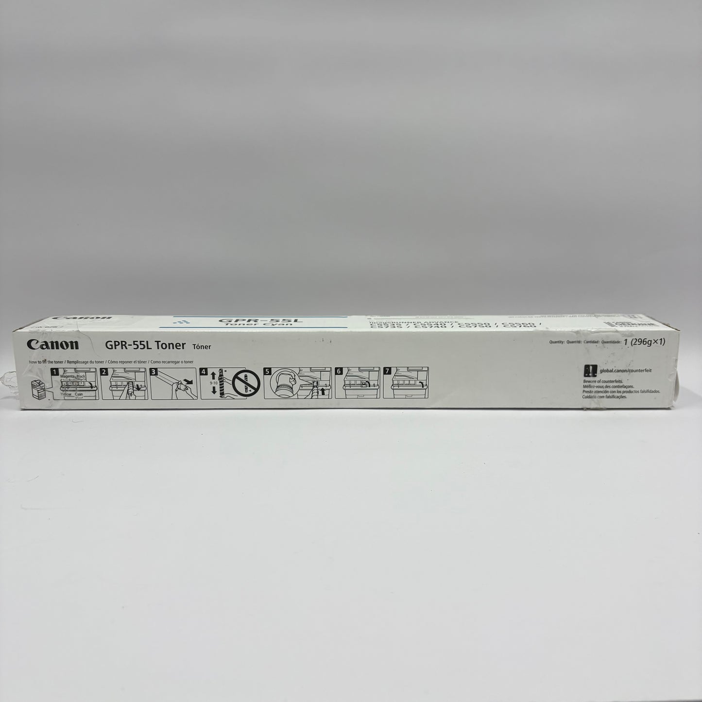 New Canon GPR-55L Cyan Toner Cartridge 0485C003