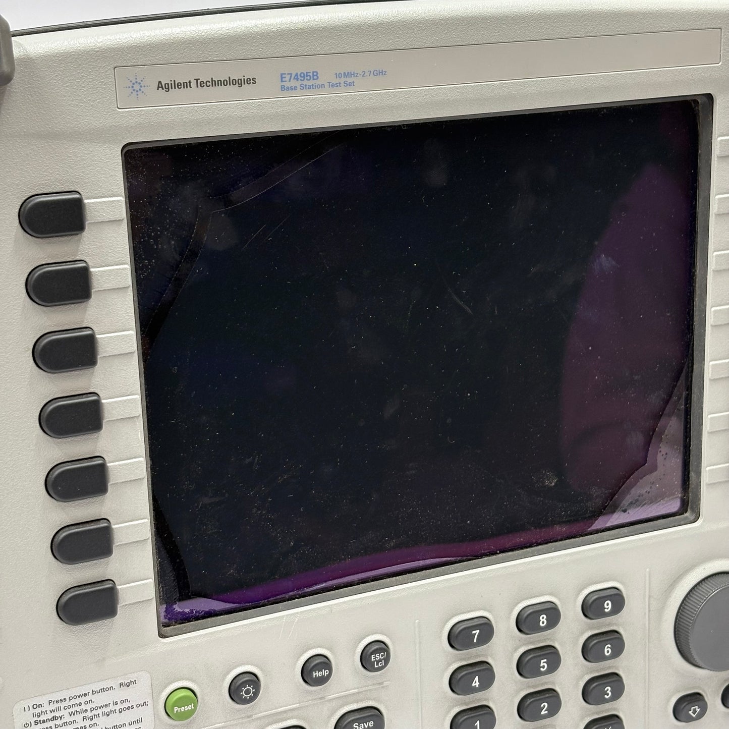 Agilent Technologies E7495B Base Station Test Set Wireless 2G/3G Tester Read