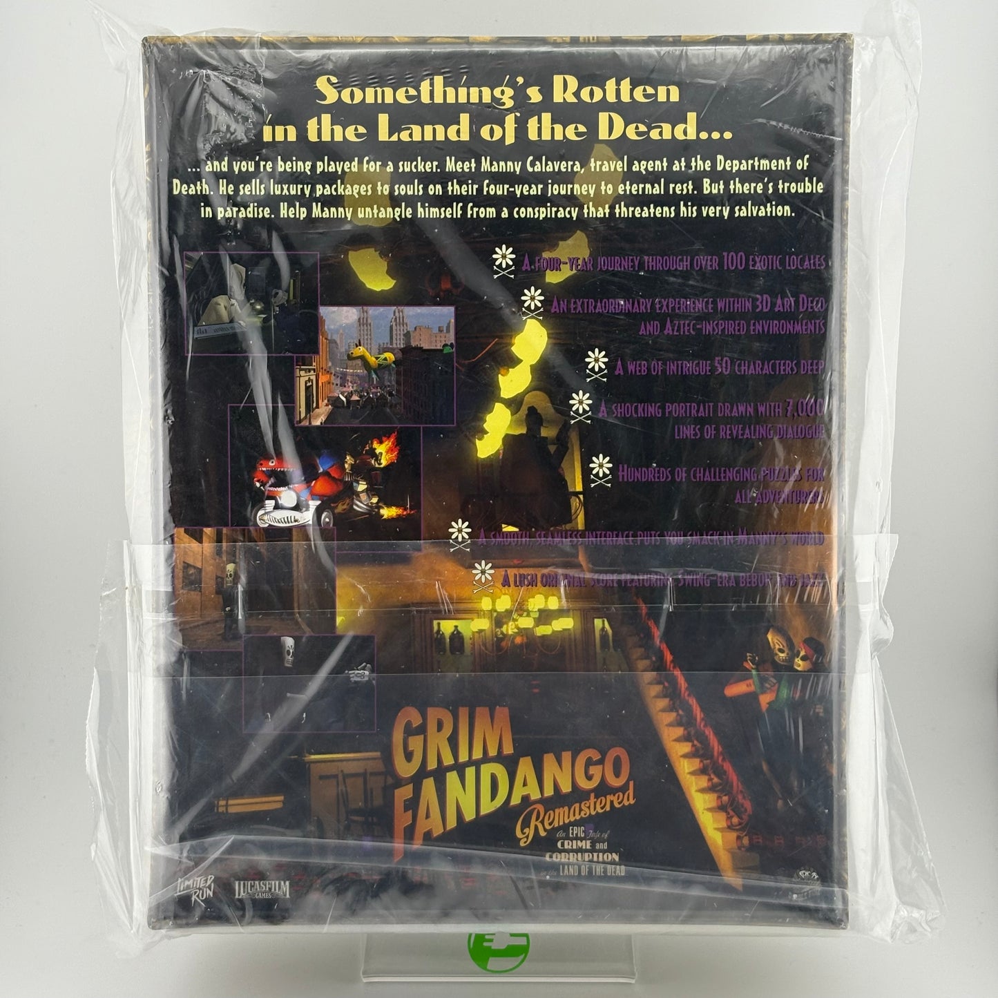 New New Limited Run Grim Fandango Remastered (Microsoft Xbox One, 2022)