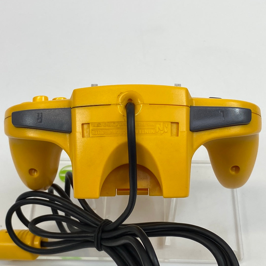 Nintendo 64 N64 Yellow Controller NUS-005