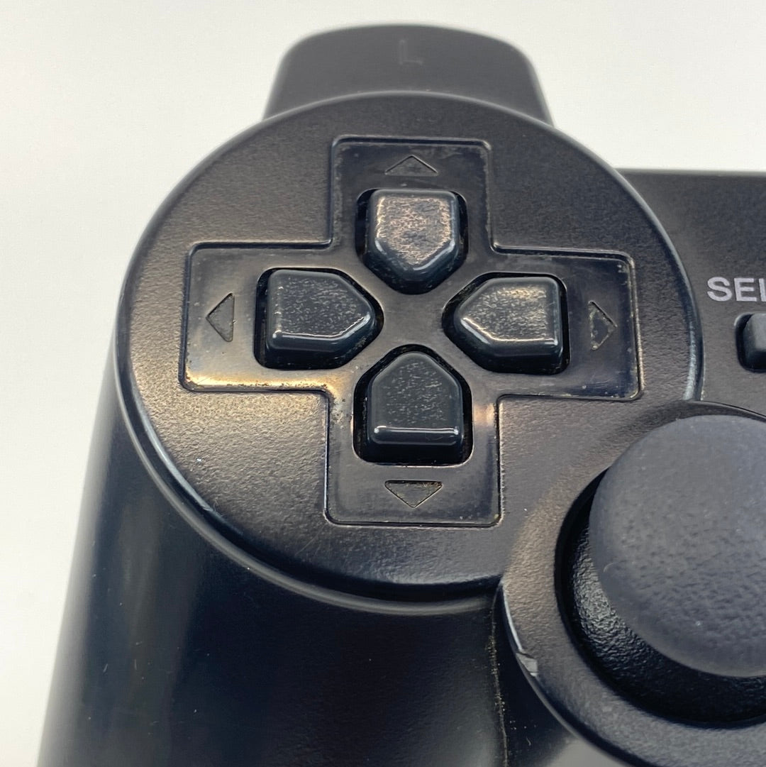 Sony PlayStation 3 DualShock 3 Six Axis Wireless Controller Black CECHZC2U PS3