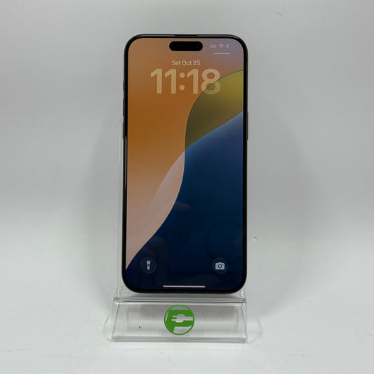 Unlocked Apple iPhone 15 Pro Max 256GB Black Titanium MU663LL/A