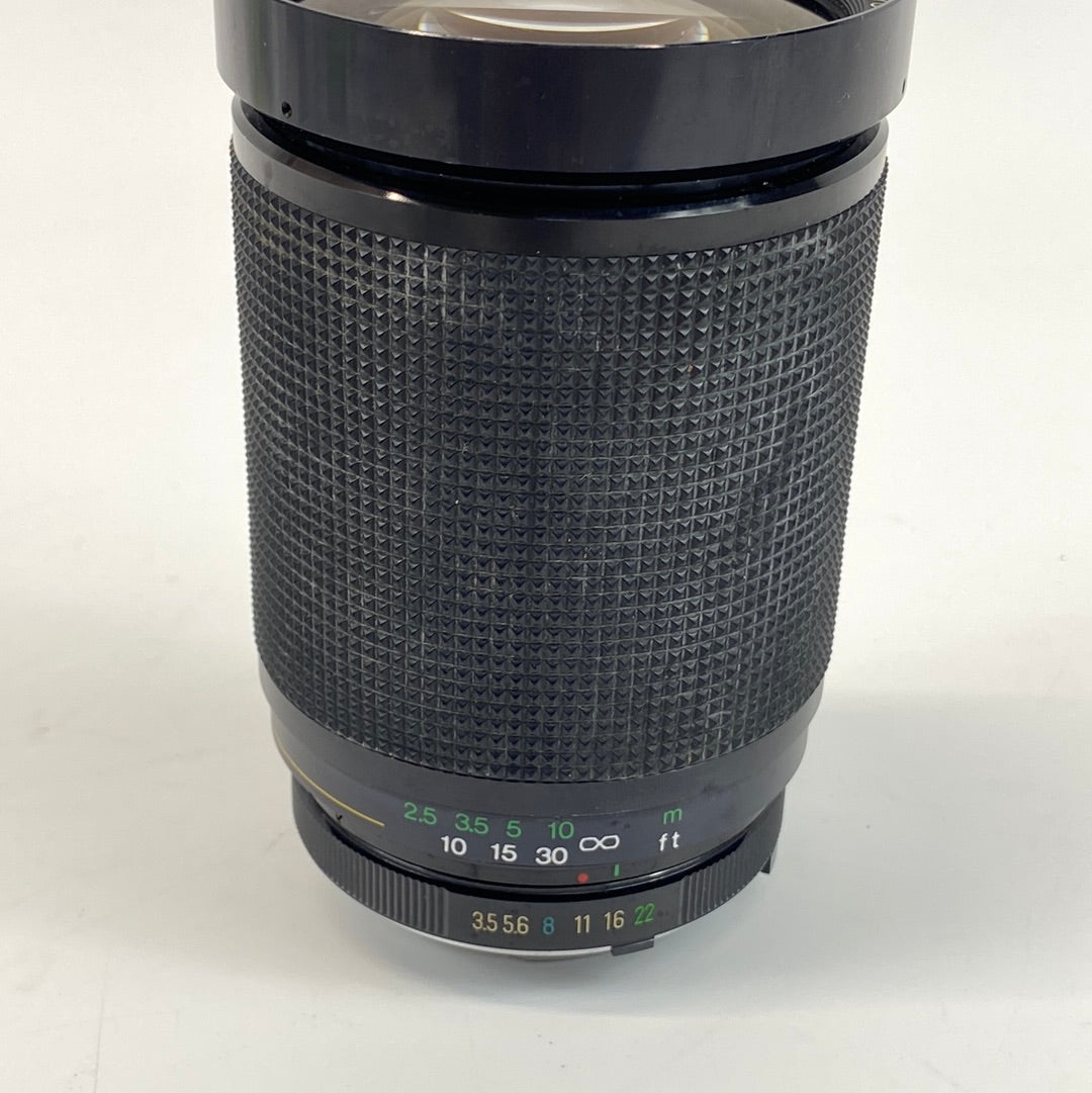 Vivitar Canon FD 28-200mm f/3.5-5.3 Macro Zoom Lens