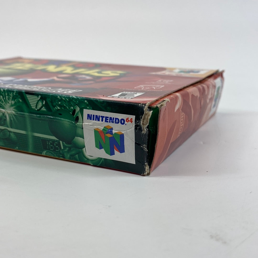 Mario Tennis (Nintendo 64, 2000) with Manual and Box