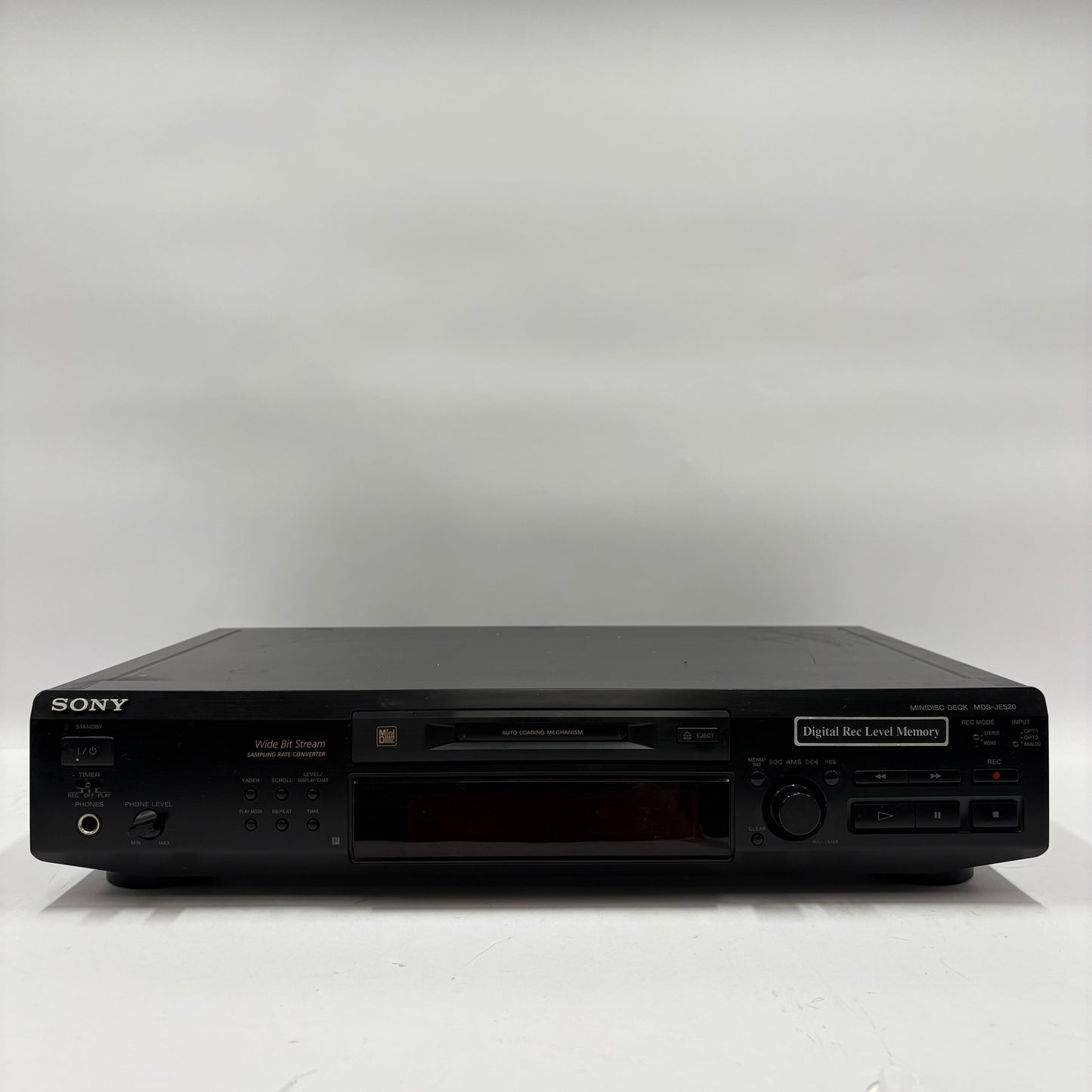 Sony MDS-JE520 Minidisc Deck