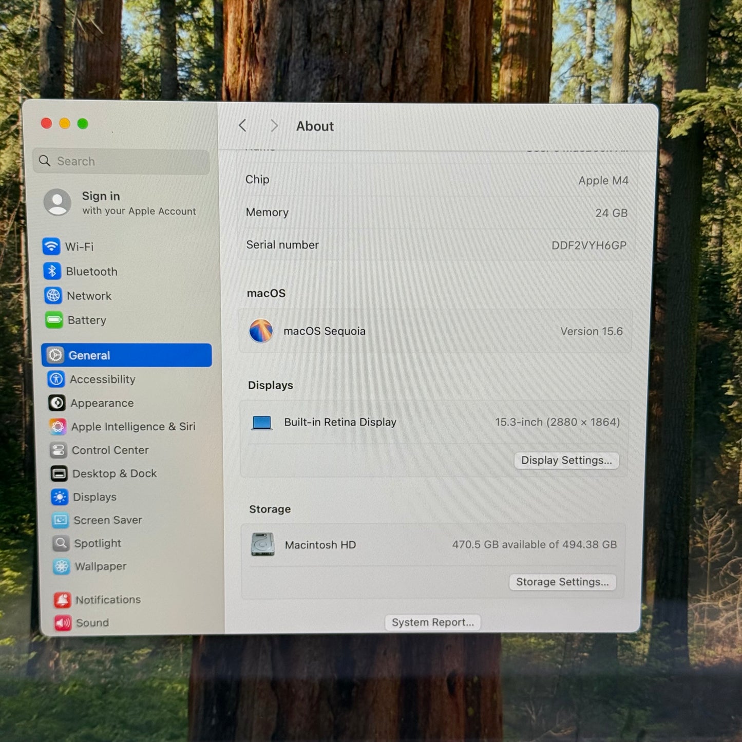 2025 Apple MacBook Air 15" M4 10C GPU 4.5GHz 24GB RAM 512GB SSD A3241