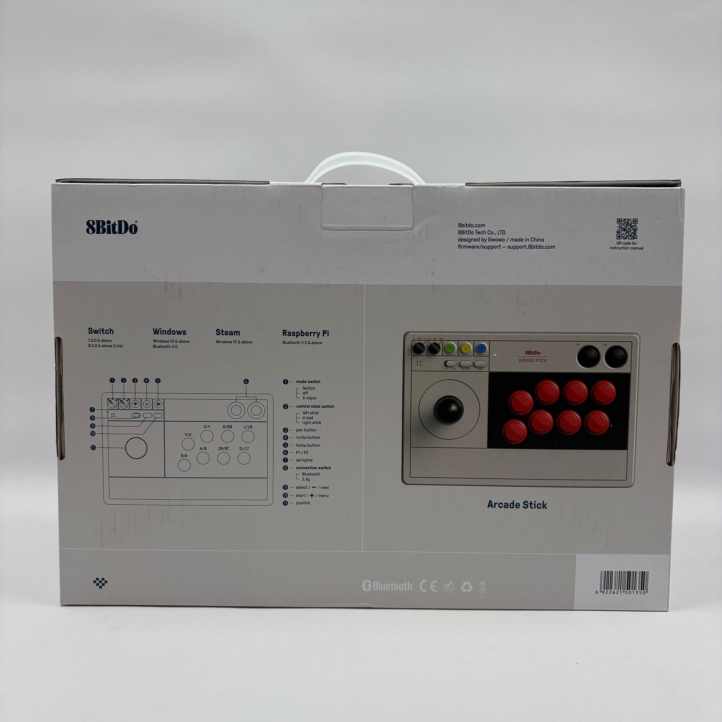 8bitDo USB Arcade Stick 80FE