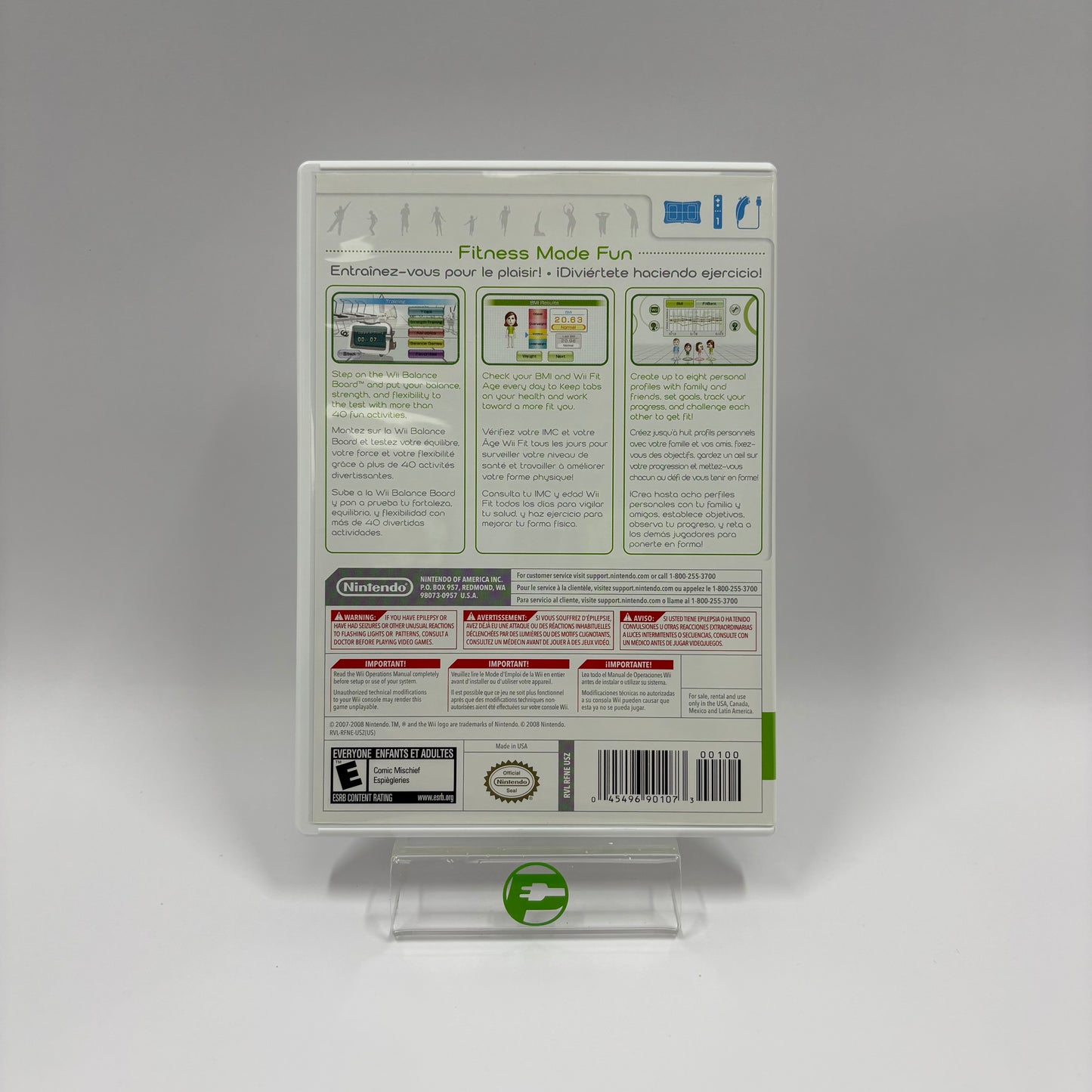 Nintendo Wii Balance Board White RVL-021