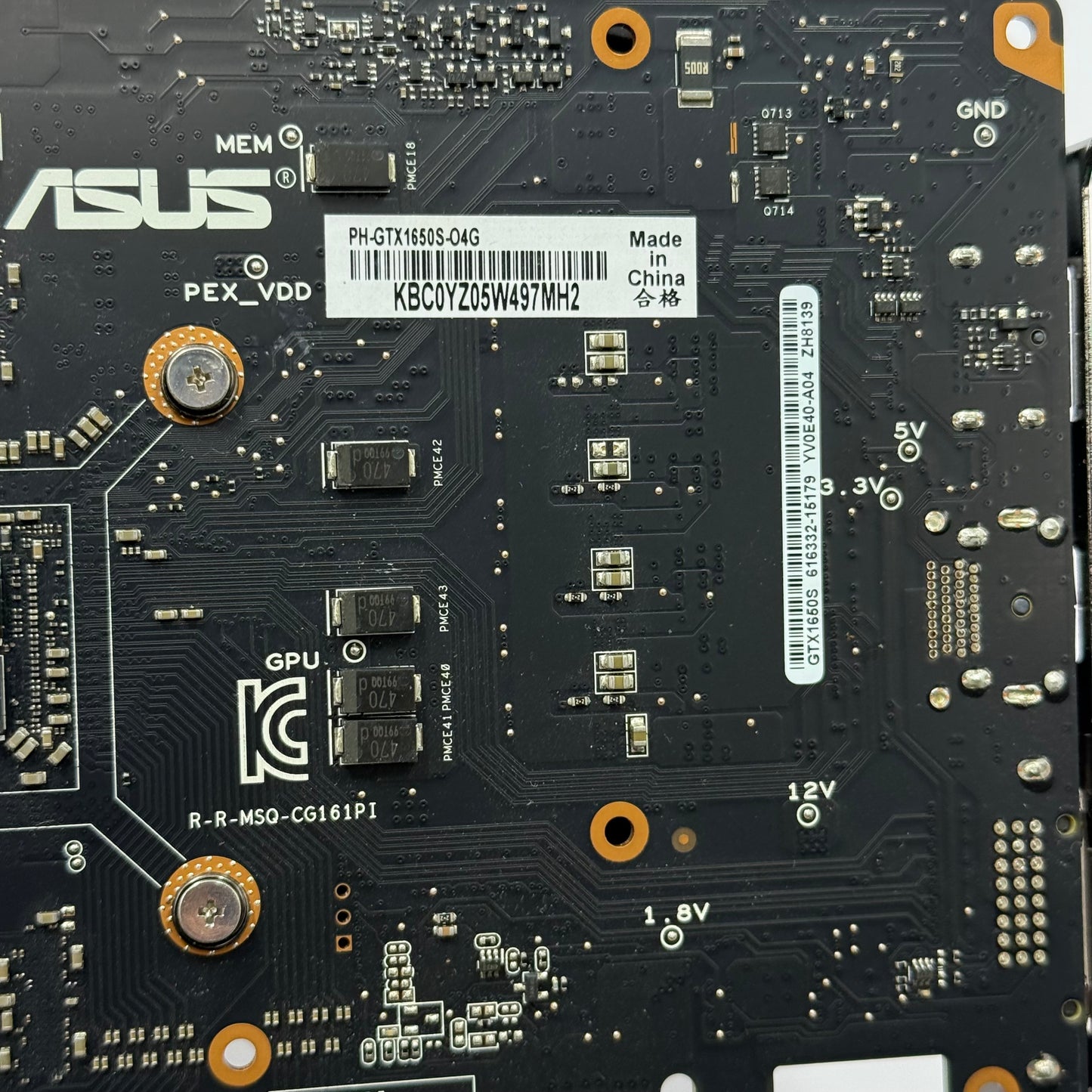 ASUS GeForce GTX 1650 Super OC 4GB GDDR6 Graphics Card PH-GTX1650S-O4G