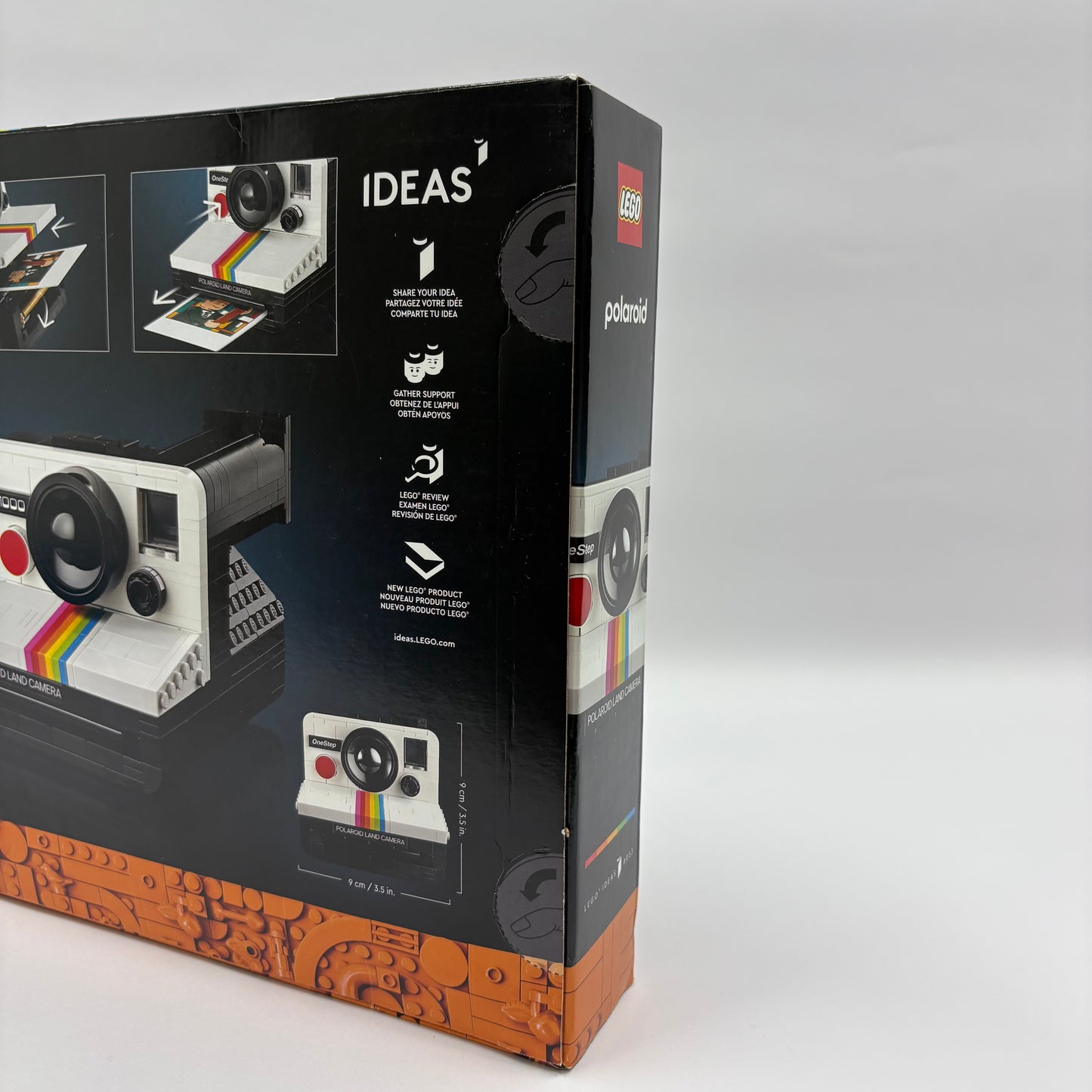 New Lego Polaroid OneStep SX-70 Camera Building Kit 6474642