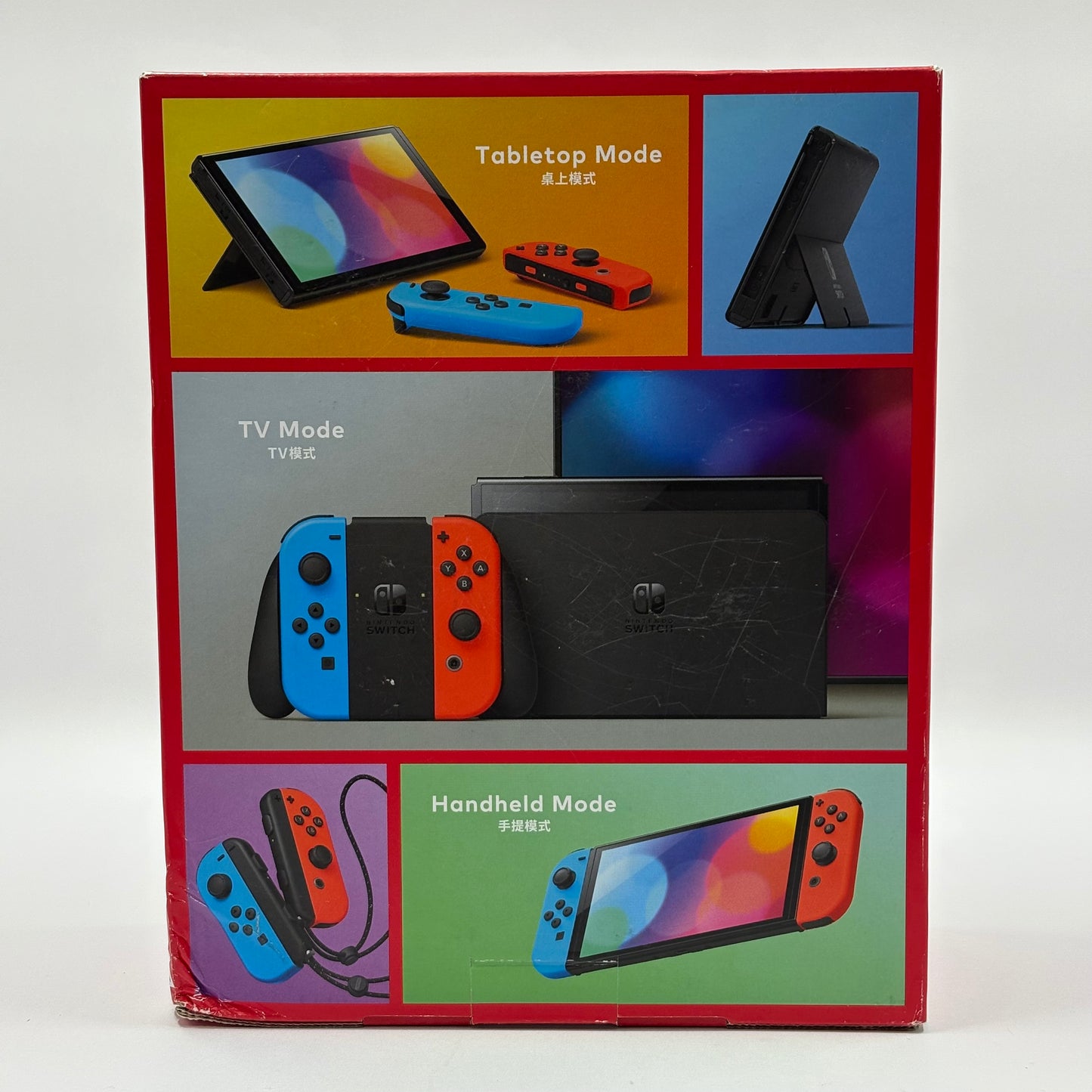 Nintendo Switch OLED Video Game Console HEG-001 White Hong Kong