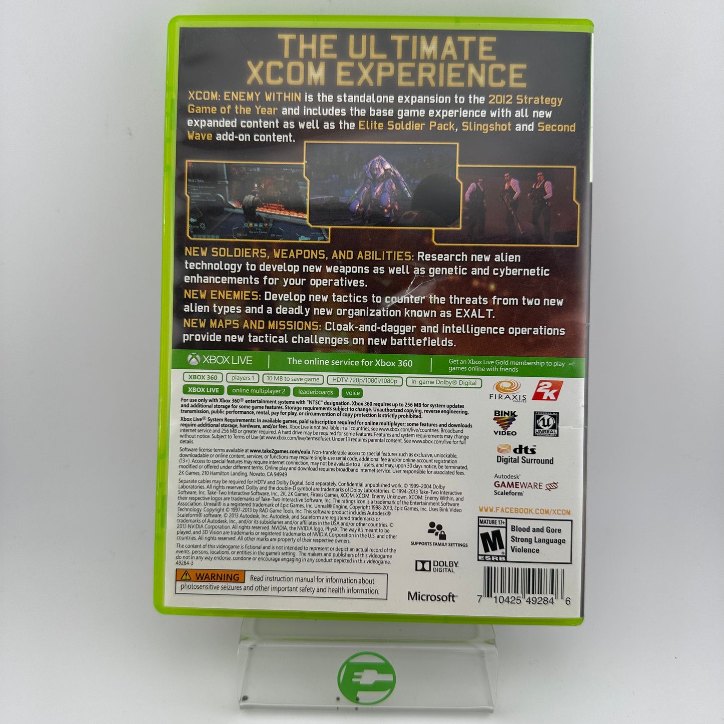 XCOM: Enemy Within (Microsoft Xbox 360, 2013)