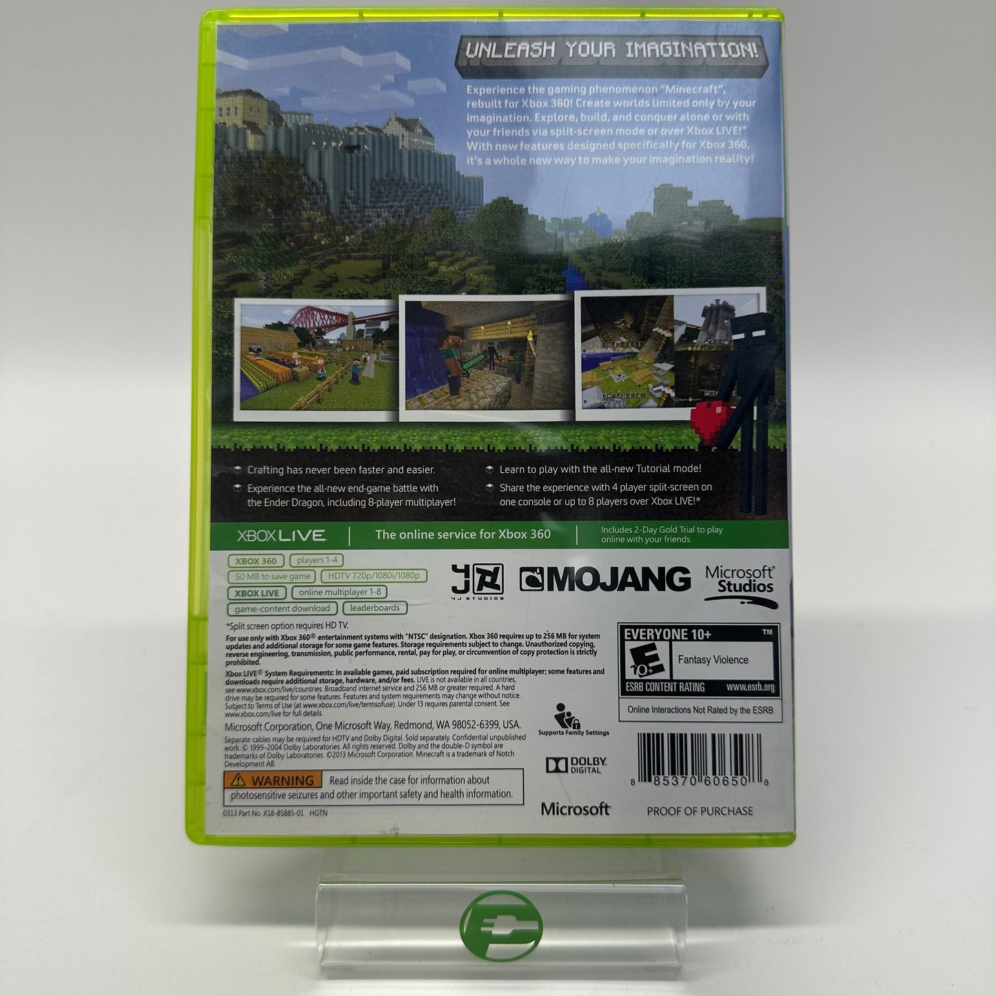 Minecraft (Microsoft Xbox 360, 2013)