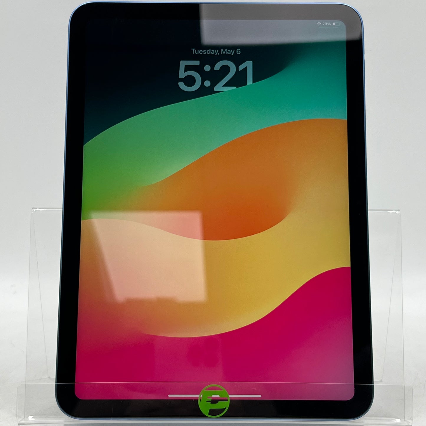 WiFi Only Apple iPad 10th Gen 64GB 17.5.1 Blue MPQ13LL/A